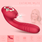 Vibrador Succionador Red Romance - Cake Sex Shop 2
